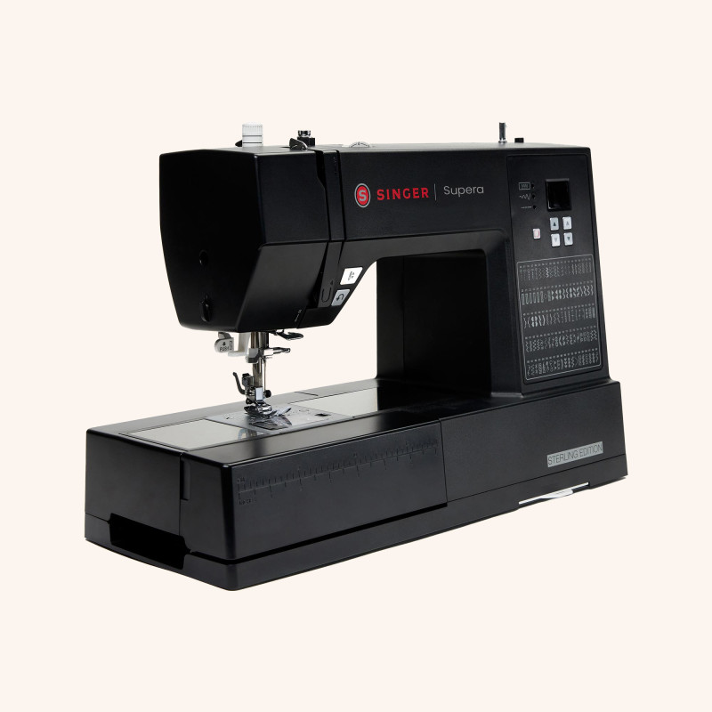 Machine à coudre Supera Black -  - Machines à coudre Électroniques