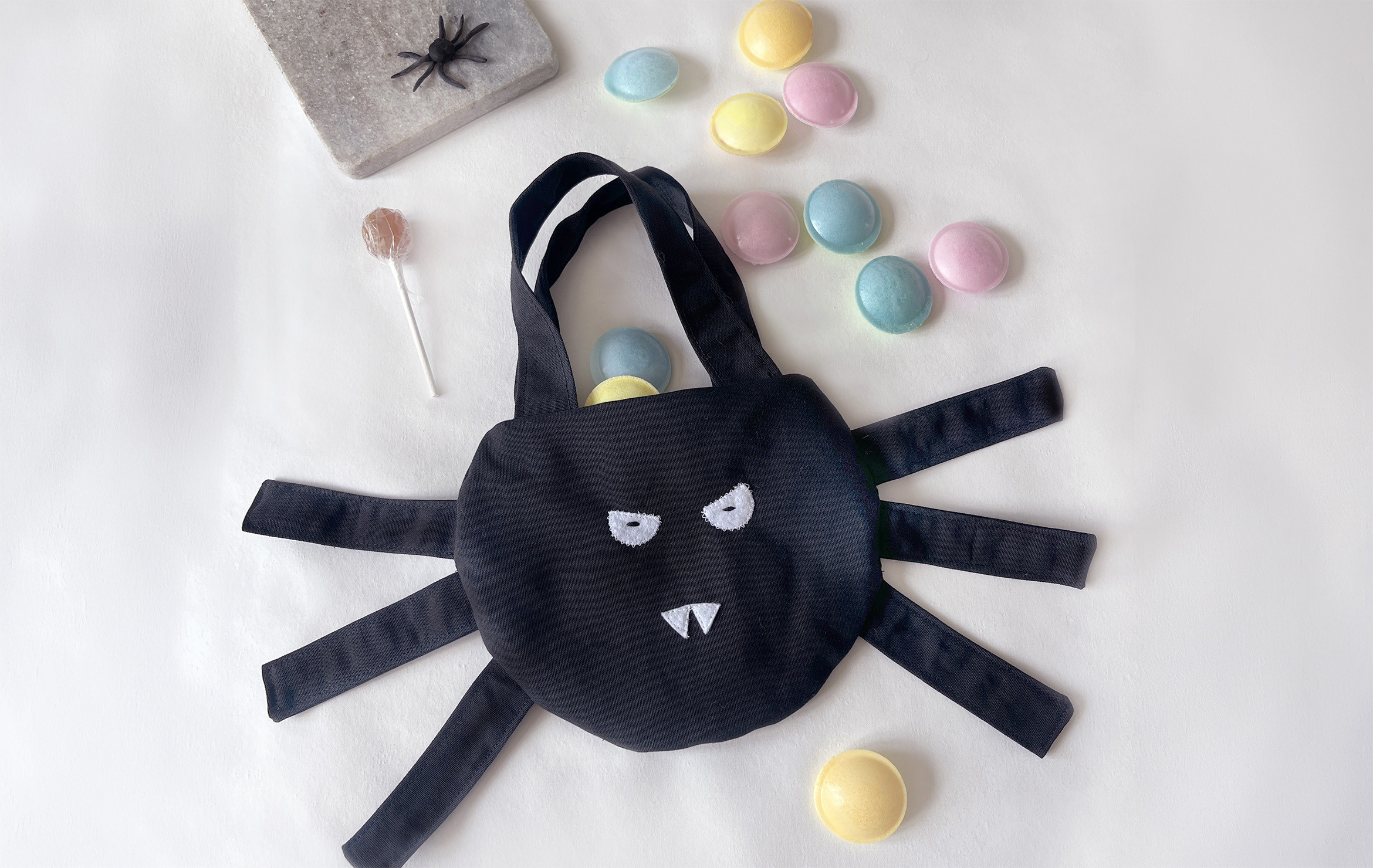 Suivez ce tuto pour coudre ce sac d'Halloween parfait pour la récolte de bonbons !